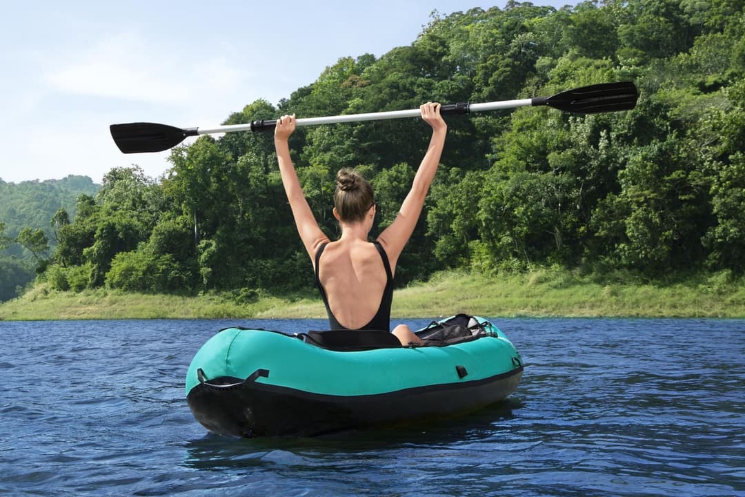 Bateaux, paddle et kayak Kayak gonflable Hydro-Force™ Ventura Elite X1 280 x 86 cm 1 personne, pagaie, pompe Bestway 5
