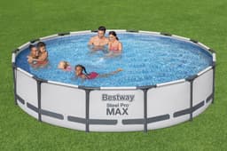 Piscine hors sol Piscine hors sol ronde Steel Pro Max 427 x 84 cm Bestway 2