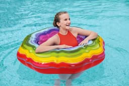 Jeux d'extérieur et trampoline Bouée gonflable Rainbow Ribbon Bestway 4
