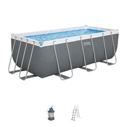 Piscine hors sol Piscine hors sol rectangle 412 x 201 x 122 cm Steel Pro Max Bestway 2