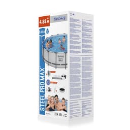 Piscine hors sol Piscine hors sol ronde Steel Pro Max 488 x 122cm Bestway 5