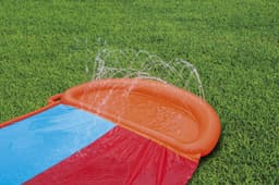 Jeux d'extérieur et trampoline Tapis glissant 2 pistes longueur 549 cm avec rampe d'élan Bestway 9
