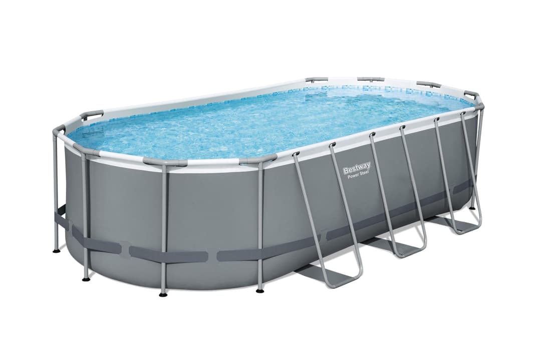 Piscine hors sol Piscine hors sol ovale Power Steel 549 x 274 x 122cm avec accessoires Bestway 3