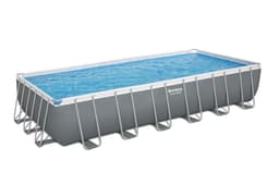 Piscine hors sol Piscine hors sol rectangulaire 732 x 366 x 132 cm Power Steel Bestway 2