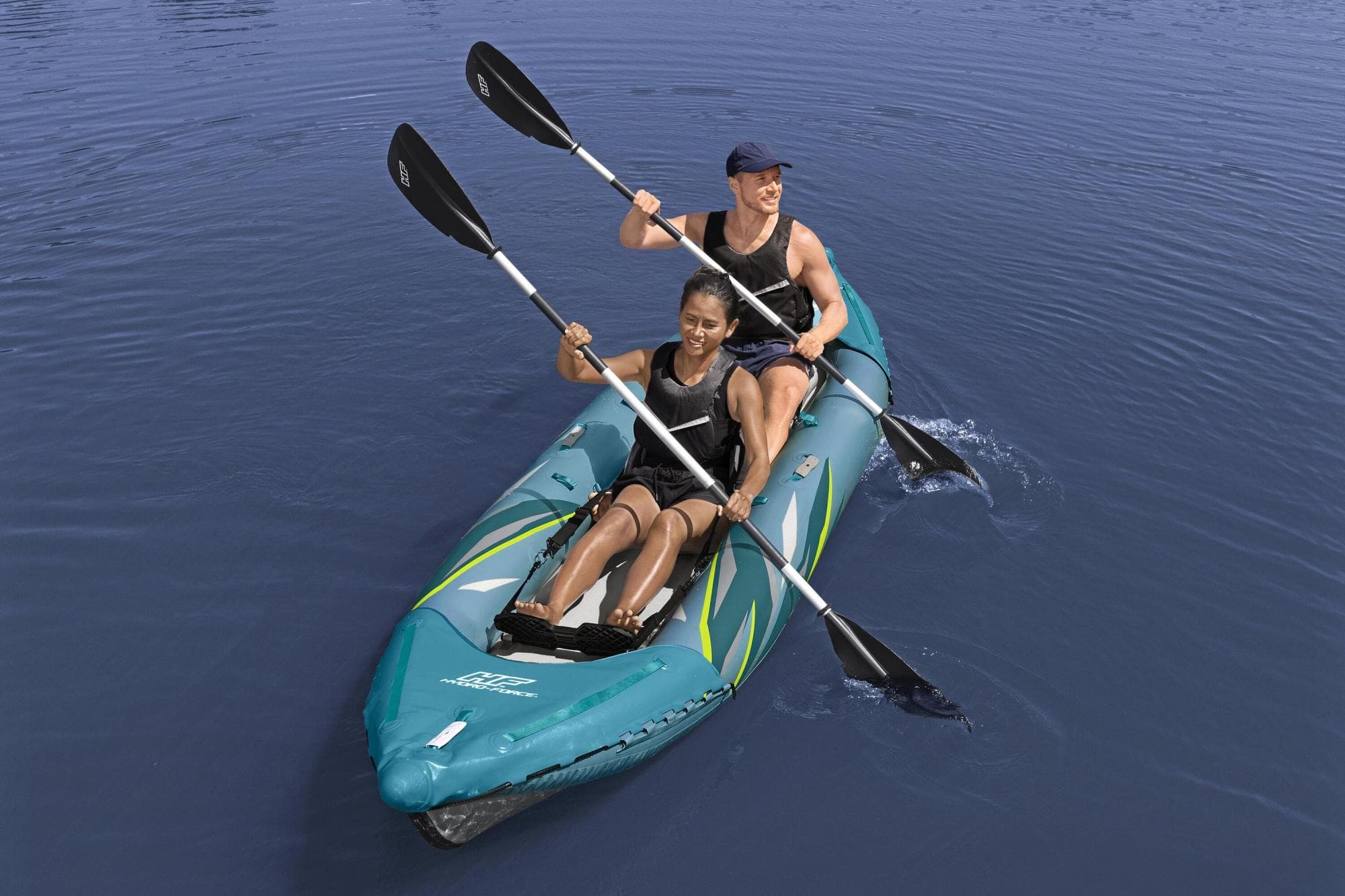 Bateaux, paddle et kayak Kayak gonflable 2 places Waypoint Elite X2 382 cm Bestway 1