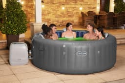 Spa Spa gonflable rond Lay-Z-Spa Santorini Hydrojet pro 5 - 7 personnes Bestway 7