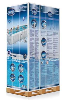 Piscine hors sol Piscine tubulaire rectangle 732 x 366 x 132 cm Power Steel Bestway 4