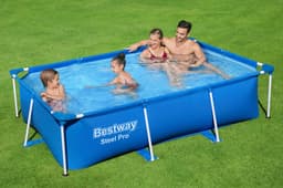 Piscine hors sol Piscine hors sol rectangle Steel Pro 259 x 170 x 61 cm bleu clair Bestway 4