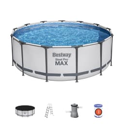 Piscine hors sol Piscine hors sol ronde Steel Pro Max 396 x 122 cm Bestway 1