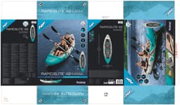 Bateaux, paddle et kayak Kayak gonflable 2 places Rapid Elite 312 cm Bestway 4