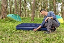 Camping et tente Matelas gonflable camping 2 places 203 m x 152 m x 22 cm Bestway 8
