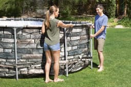 Piscine hors sol Piscine hors sol ovale Power Steel Comfort Jet 610 x 366 x 122 cm Bestway 5