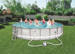 Piscine hors sol Piscine tubulaire ronde 610 x 122 cm Power Steel Bestway 2