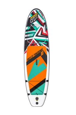 Bateaux, paddle et kayak Paddle SUP gonflable Hydro-Force™ Breeze Panorama, 305 x 84 x 12 cm avec hublot, pagaie, leash, pompe, 1 aileron et sac à dos de transport Bestway 4