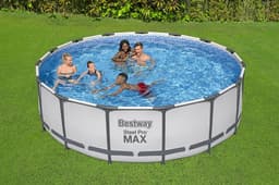 Piscine hors sol Piscine hors-sol sans accessoire steel Pro max ronde 457x457x122cm Bestway 2