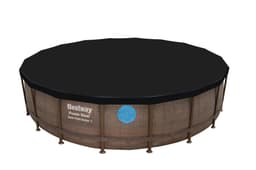 Accessoires Piscine Bâche 4 saisons ronde 555 cm pour piscine hors sol ronde Ø 549 cm Bestway 6