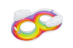 Jeux d'extérieur et trampoline Bouée double 2 personnes 186 x 116 cm Rainbow Dreams™ Bestway 1