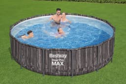 Piscine hors sol Piscine hors-sol sans accessoire steel Pro max ronde 427x427x107cm Bestway 2