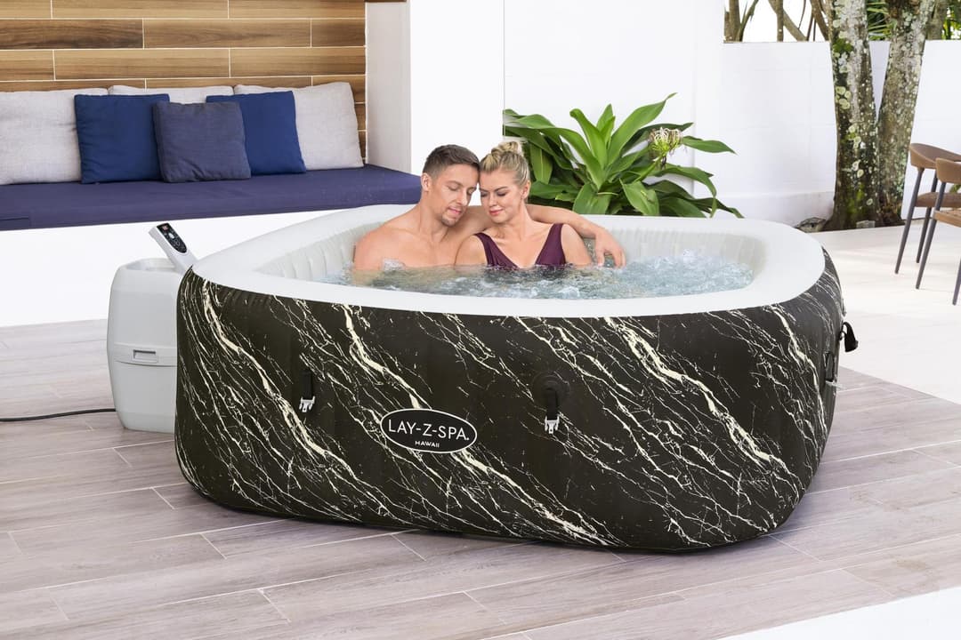 Spa Gonflable Spa gonflable carré Lay-Z-Spa Hawaii Smart Luxe Airjet 4 - 6 places Bestway 2