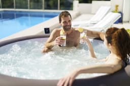 Spa Spa gonflable rond Lay-Z-Spa Dominica Hydrojet 4 - 6 places Bestway 6