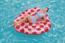 Jeux d'extérieur et trampoline Matelas de piscine parfumé à la framboise Scentsational Bestway 1