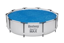 Accessoires Piscine Bâche à bulles ronde Ø 289 cm pour piscine hors sol Ø 305 cm Bestway 1