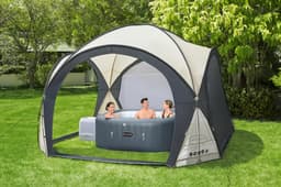 Accessoires Spa Dôme de protection pour spa Lay-Z-Spa 390 x 390 x 255 cm. Bestway 2