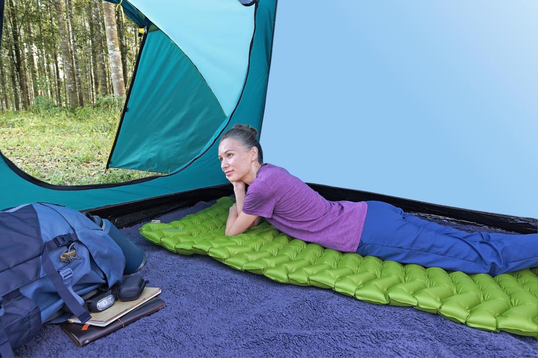 Camping et tente Matelas gonflable de trekking 198 x 71 x 6.5 cm WanderLite  Bestway 2