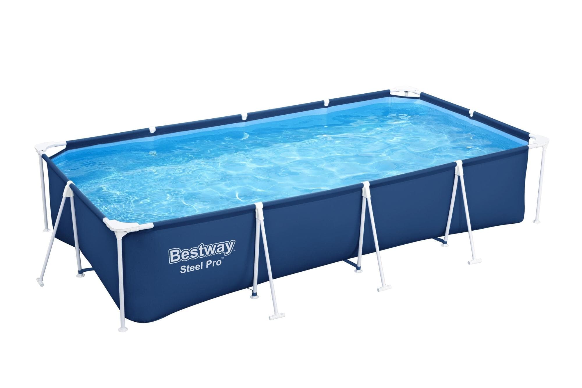 Piscine hors sol Piscine hors sol rectangle Steel Pro 400 x 211 x 81 cm Bestway 1