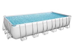 Piscine hors sol Piscine hors sol sans accessoires Power Steel rectangle 732x366x132cm Bestway 1