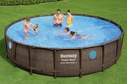 Piscine hors sol Piscine hors sol ronde 549x122cm Power Steel Swim Vista Series II Bestway 3