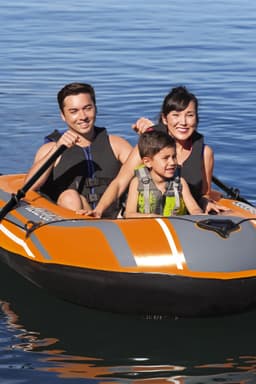 Bateaux, paddle et kayak Bateau gonflable Kondor 3000, rames et pompe à air, 228 x 110 cm Bestway 6