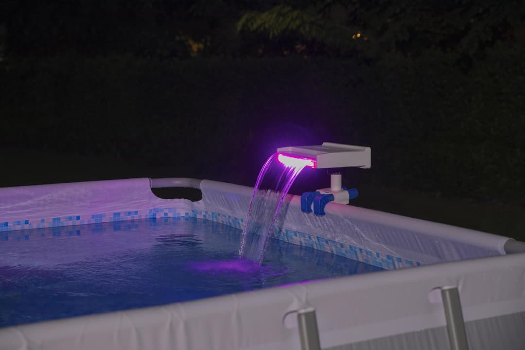 Accessoires Piscine Fontaine cascade lumineuse pour piscine hors sol Bestway 5