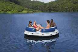 Jeux d'extérieur et trampoline Île gonflable flottante 4 places Lazy Dayz™ Bestway 2