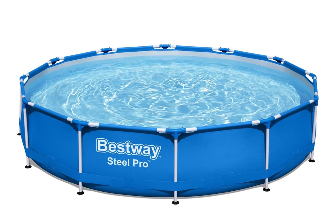 Piscine hors sol Piscine hors sol ronde Steel Pro 366 x 76 cm bleu clair Bestway 5