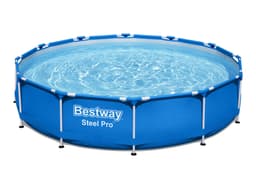 Piscine hors sol Piscine hors sol ronde Steel Pro 366 x 76 cm bleu clair Bestway 5