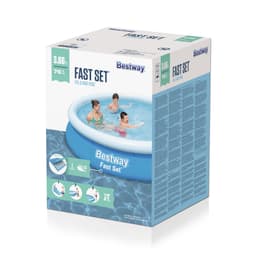 Piscine hors sol Piscine autoportante Fast Set ronde 366 x 76 cm Bestway 4