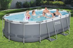 Piscine hors sol Piscine hors sol ovale 427 x 250 x 100 cm Steel Pro Max Bestway 2