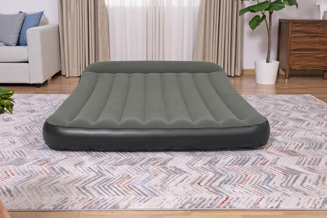 Camping et tente Matelas gonflable 2 places 203 x 152 x 30 cm pompe à piles Bestway 5