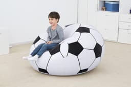 Matelas et mobilier gonflable Fauteuil gonflable ballon de foot Beanless™ Soccer Ball pour enfants Bestway 3