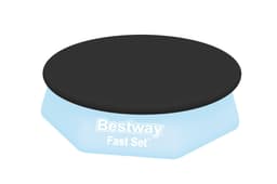 Accessoires Piscine Bâche 4 saisons ronde 240cm pour piscine hors sol Fast Set Ø 244 cm Bestway 2
