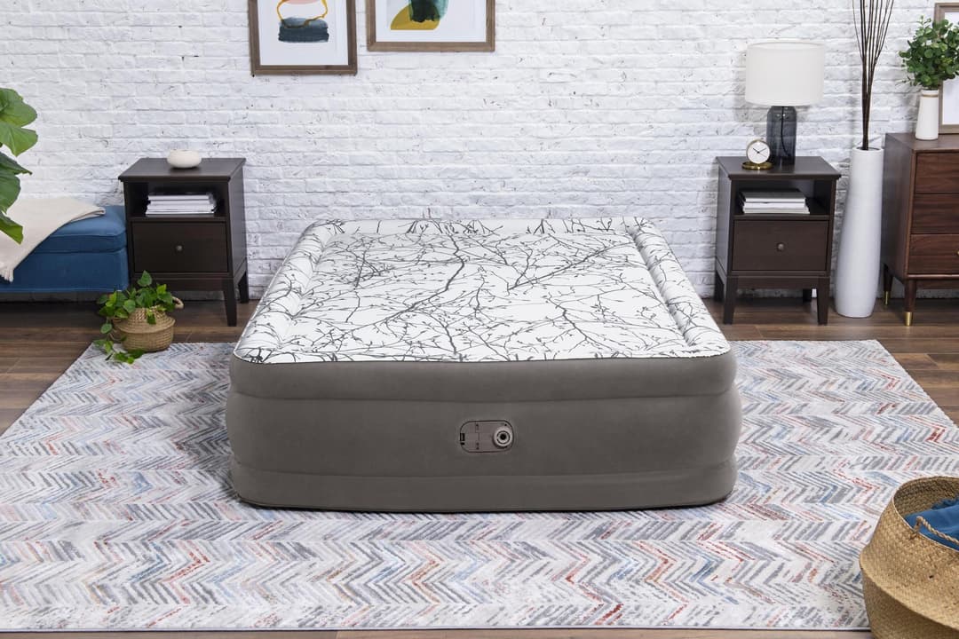 Matelas gonflables Lit gonflable 2 places 203x152x46 cm avec pompe électrique intégrée Bestway 3