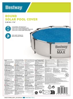 Accessoires Piscine Bâche à bulles ronde Ø 289 cm pour piscine hors sol Ø 305 cm Bestway 6