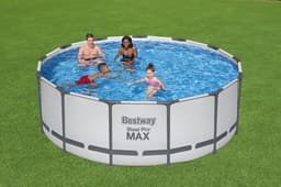 Piscine hors sol Piscine hors sol ronde Steel Pro Max™ 396 x 122 cm avec filtre à cartouche, échelle et bâche Bestway 3