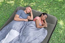 Camping et tente Matelas gonflable 2 places 203 x 152 x 30 cm pompe à piles Bestway 4