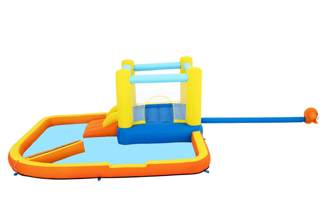 Jeux d'extérieur et trampoline Aire de jeux gonflable avec trampoline et Pataugeoire Beach Bounce 365 x 340 x 152 cm Bestway 2