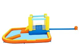 Jeux d'extérieur et trampoline Aire de jeux gonflable avec trampoline et Pataugeoire Beach Bounce 365 x 340 x 152 cm Bestway 2