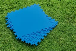 Accessoires Piscine Lot de 9 tapis de protection 50 x 50 cm - bleu Bestway 4