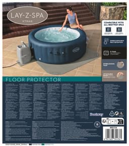 Accessoires Piscine Tapis de sol pour spa carré ou rond Lay-Z-Spa 196 x 196 cm Bestway 3