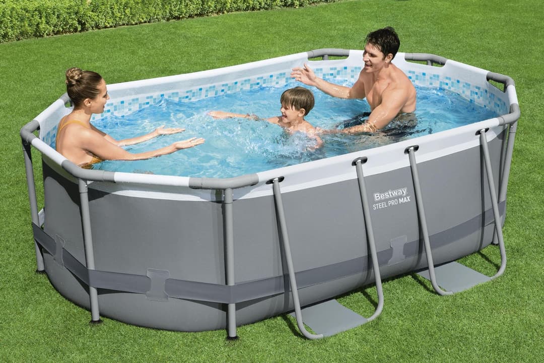 Piscine hors sol Piscine hors sol ovale 305 x 200 x 84 cm Steel Pro MAX Bestway 2